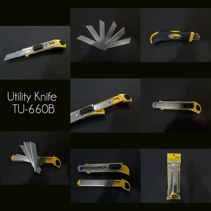 

PISAU CUTTER MULTI TNI-U TU- 660B UTILITY KNIFE tools
