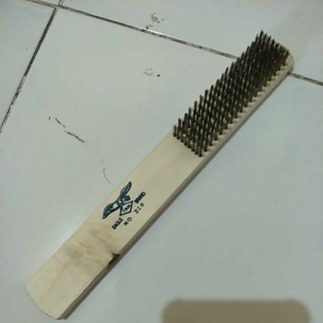 Sikat Kuningan 8 Baris Eagle / Sikat Kawat / Sikat Besi