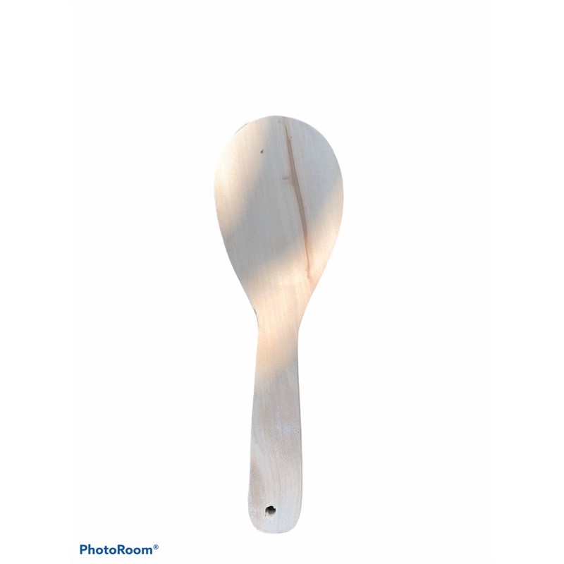 Centong Nasi Kayu Pendek Kayu Putih / centong kayu / centong nasi /centong