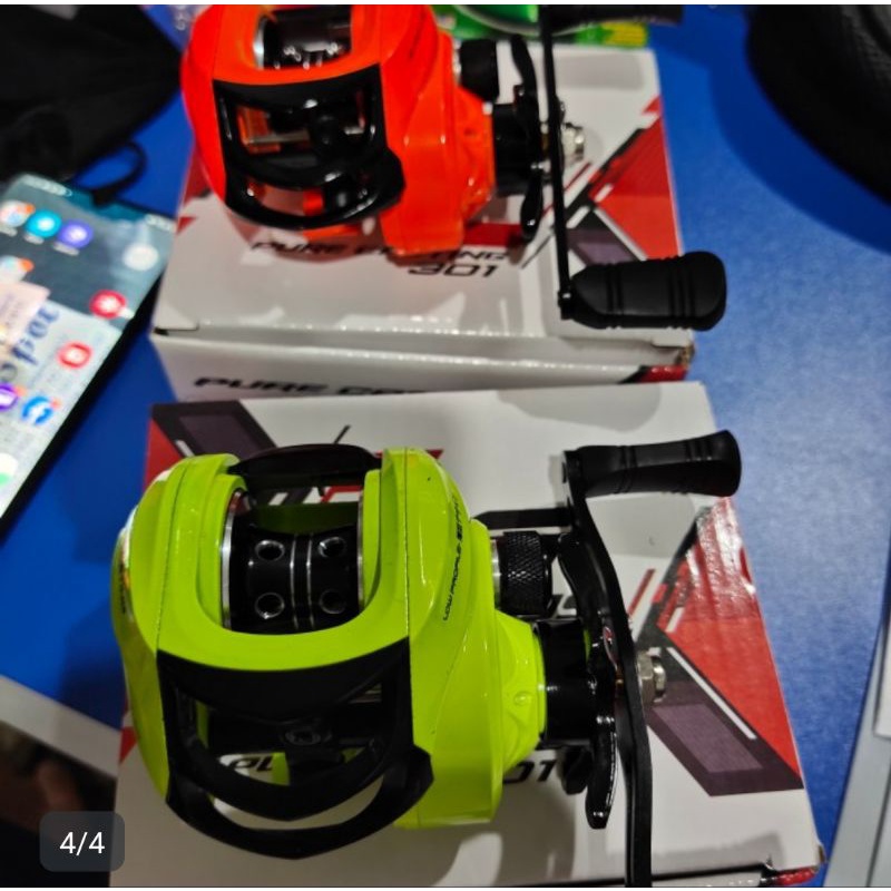 reel bc versus pure casting 301 11bb