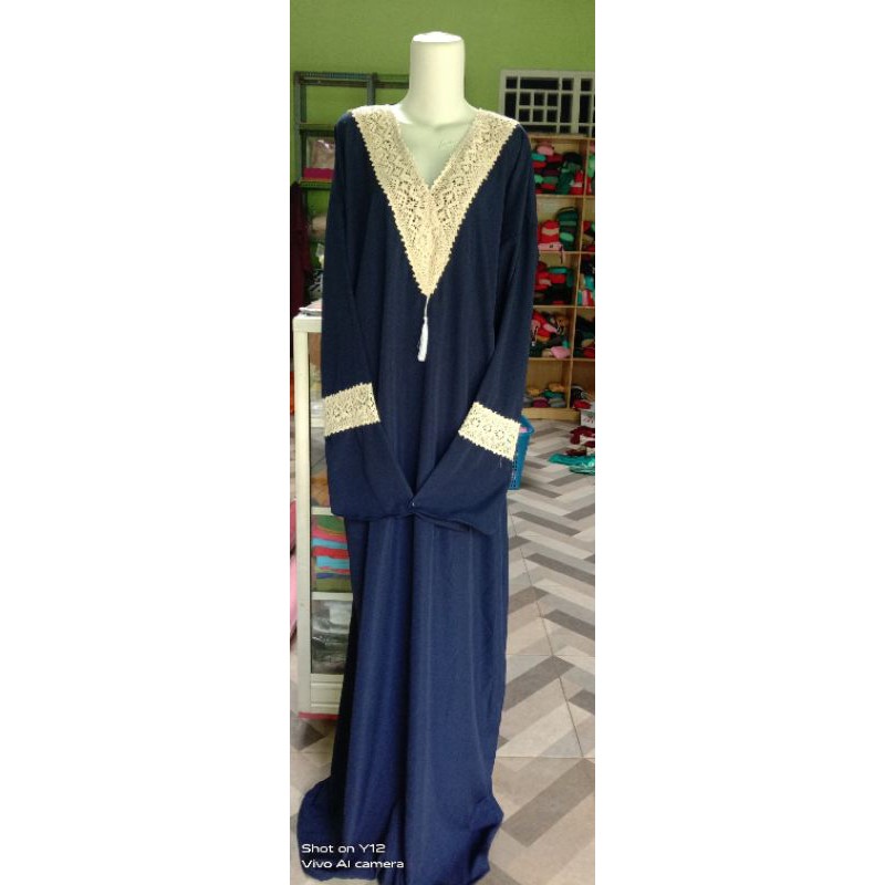 mukena.abaya wolfis.Abaya Sabila. Size L