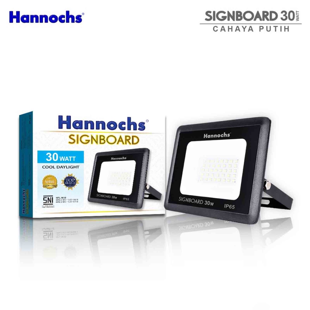 Lampu Sorot Flood Light Hannochs Billboard 30W