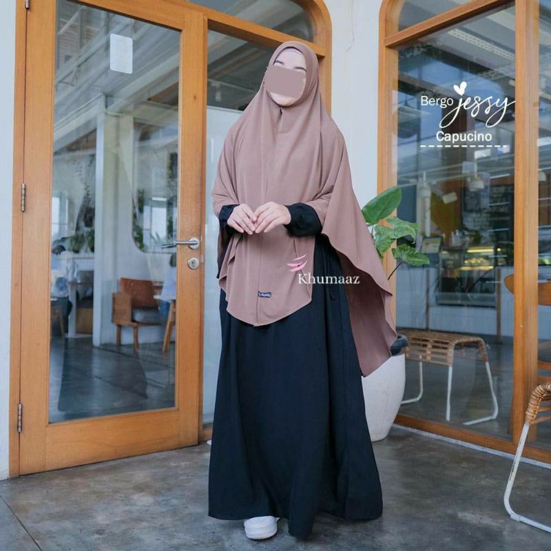 BERGO JESSY BY KHUMAAZ (KHUMAIRA AZDA) KHIMAR DAILY SYARI