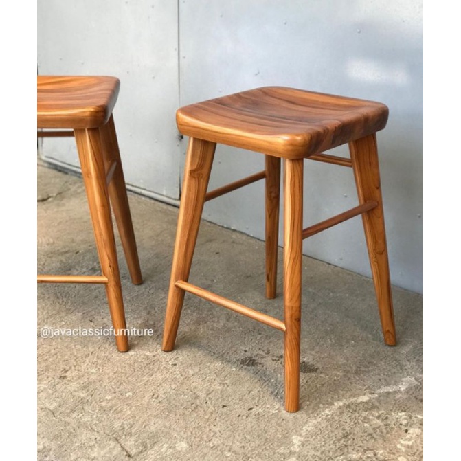 KURSI BAR JATI,KURSI CAFE,TEMPAT DUDUK MINIMALIS-2