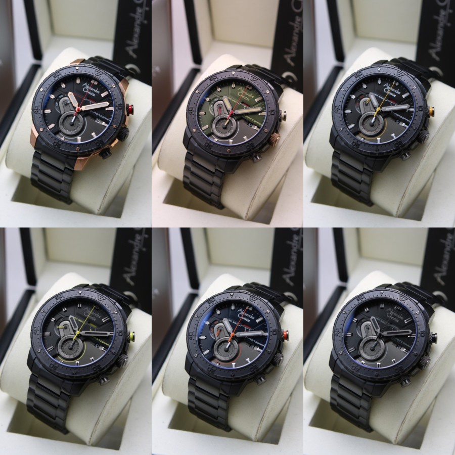 NEW | ALEXANDRE CHRISTIE AC 6627 AC6627 BLACK. PRIA SERIES ORIGINAL