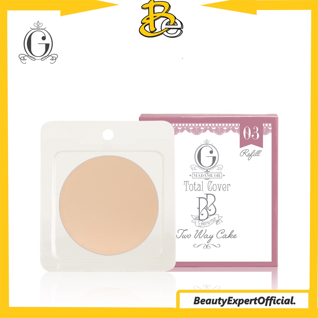 ⭐️ Beauty Expert ⭐️ Madame Gie Total Cover BB Two Way Cake - Bedak Padat