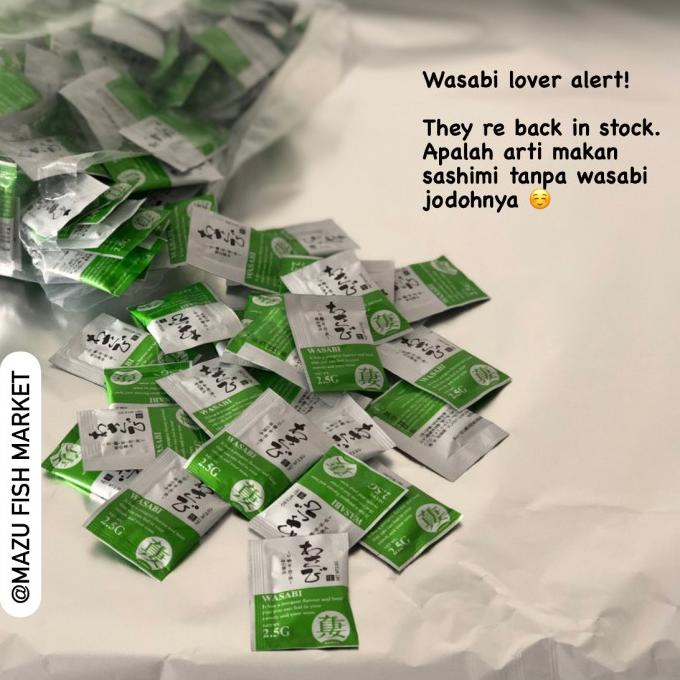 

Cuci Gudang Awal Tahun Wasabi Sachet / pasta wasabi Cuci Gudang Awal Tahun