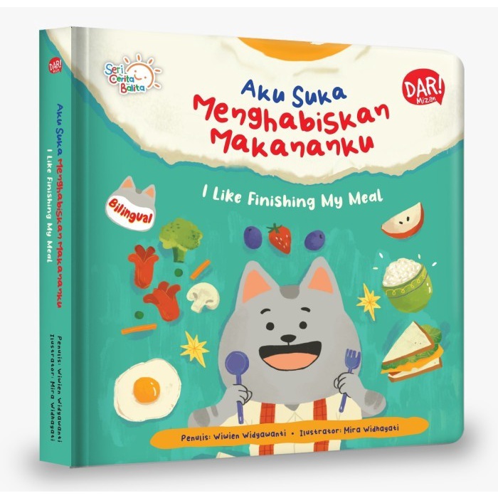 

Aku Suka Menghabiskan Makananku - Bilingual (Boardbook) Dar! Mizan BR235