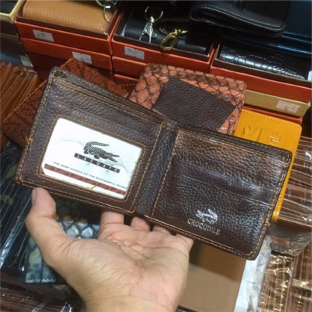 Dompet awet murah meriah bahan kulit asli model lipat dua tidur #dompet #dompetkulit #dompetpria #dompetcowok #dompetkulitpria