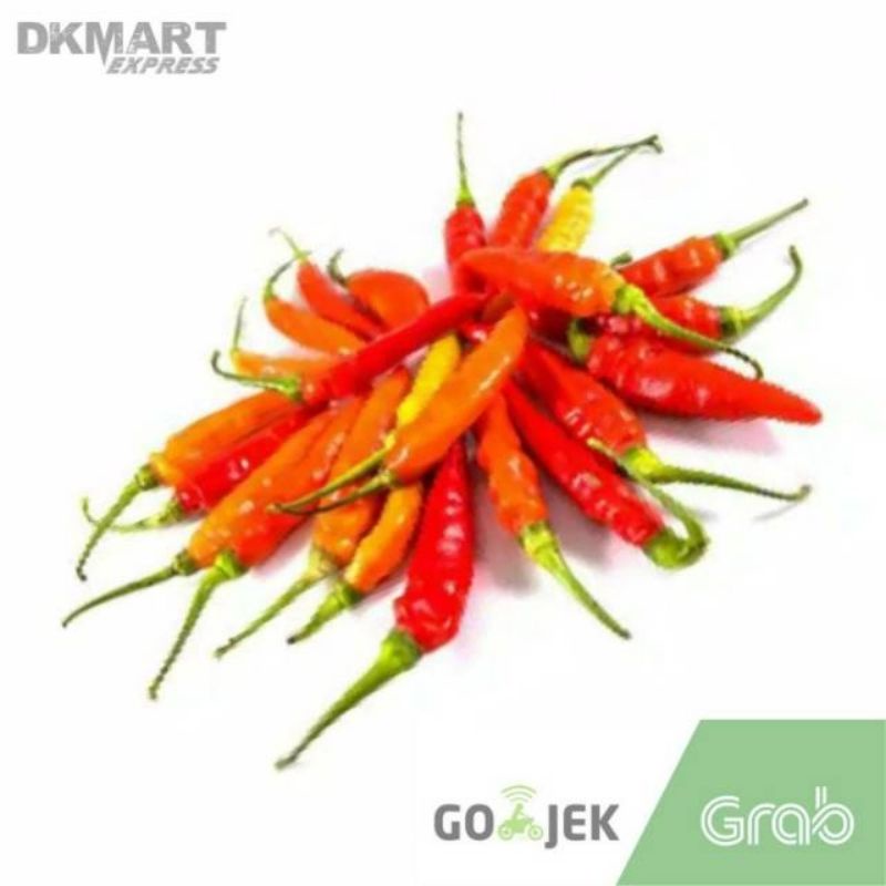 cabe merah segar 100gr cabe rawit merah 100gram lombok setan cabe rawit hijau cabe merah teropong cabe hijau teropong 1 ons lombok ijo