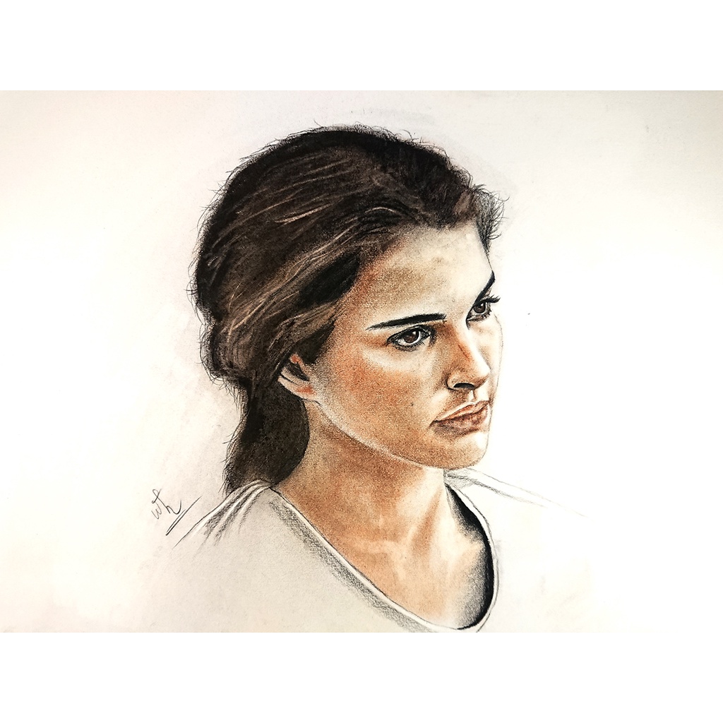 Lukis Sketsa Wajah A3 Color