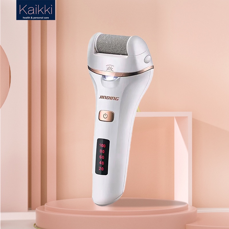 Kaikki Electric foot Callus Remove /menghilangkan kalus kaki/Machine Penghalus Tumit Kaki Roller