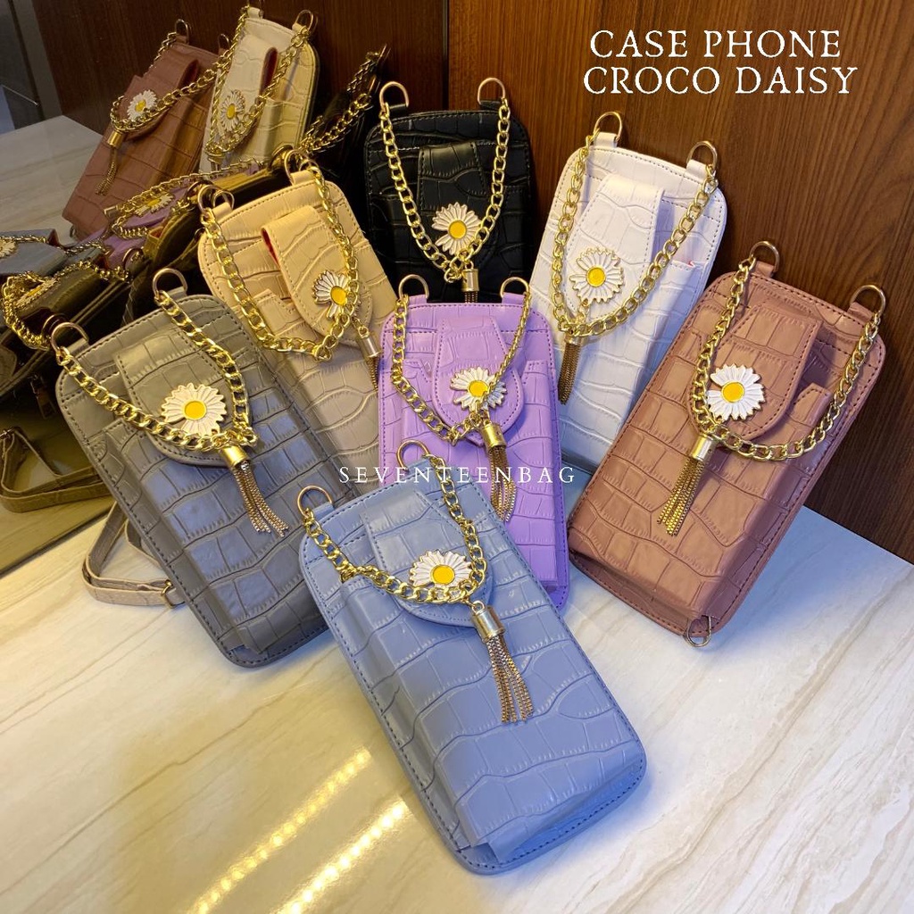 CASE PHONE CROCO DAISY KEKINIAN SEVENTEENBAGS