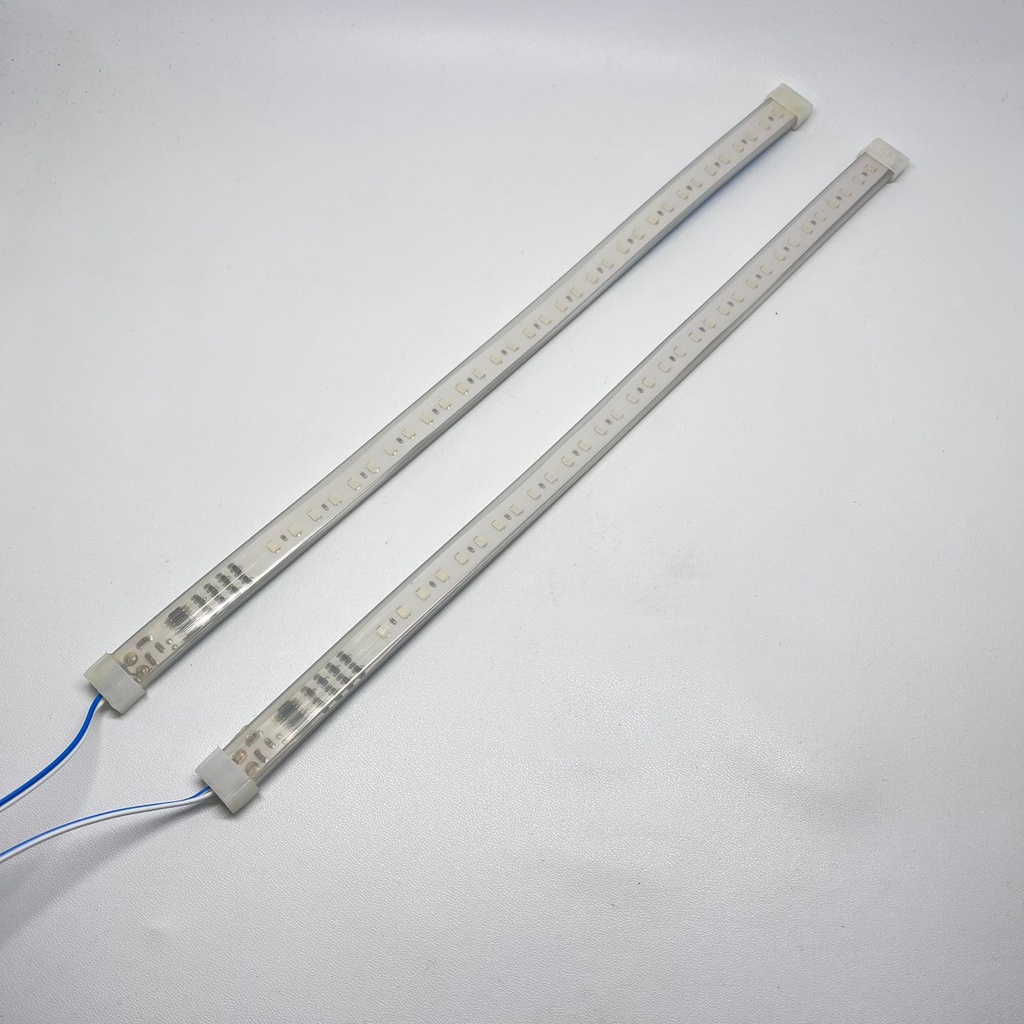 Lampu running alis LED 30cm motor mobil / Lampu alis flexyble 30cm biru