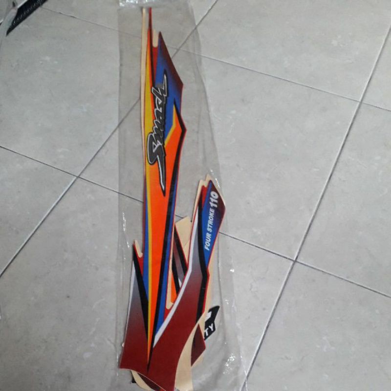 STRIPING STIKER SMASH 110