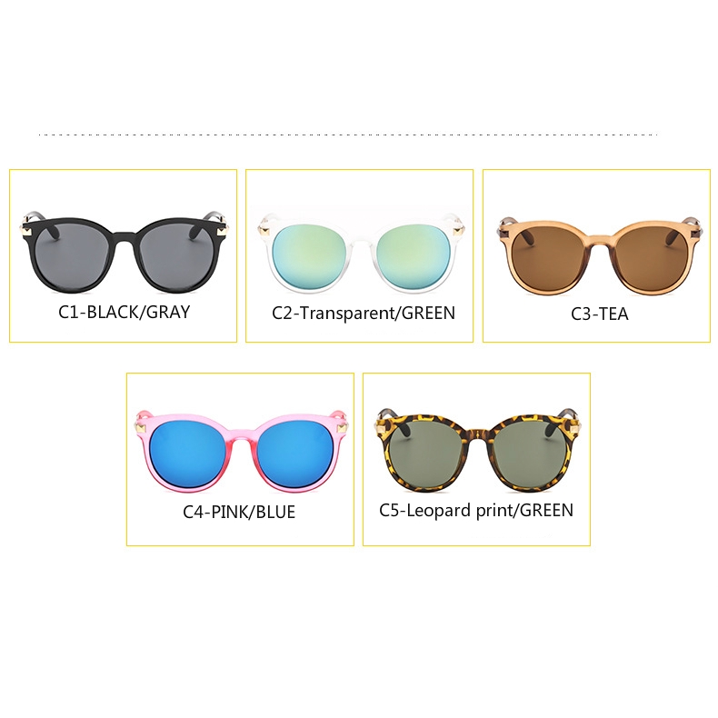 Fashion metal hinges new round Korean style sunglasses for men and women