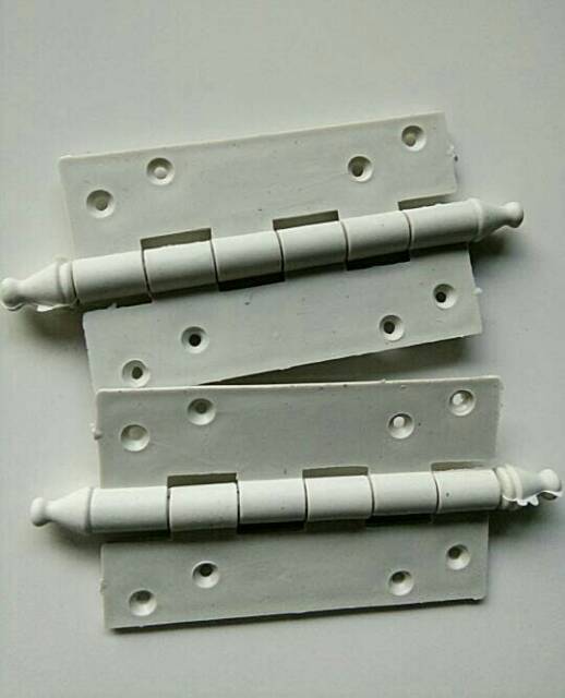 1SET Engsel pintu kamar mandi engsel pvc engsel pintu plastik engsel kunci pintu pvc engsel plastik