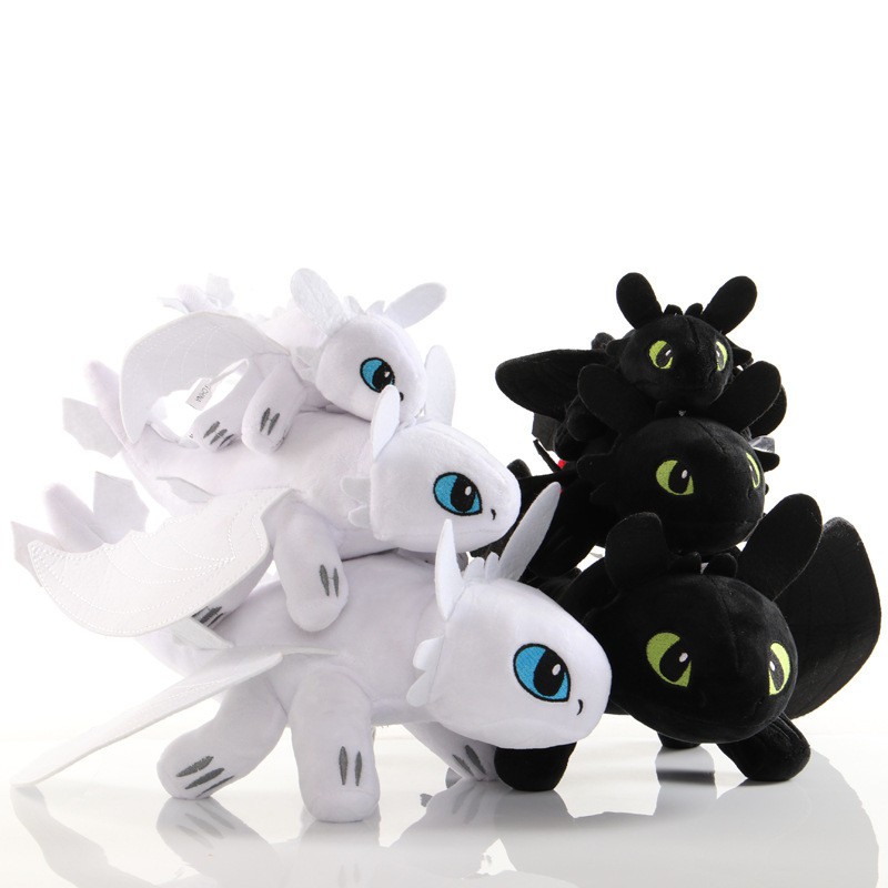 Mainan Boneka Plush How To Train Your Dragon Ukuran 20-50CM Untuk Hadiah Anak