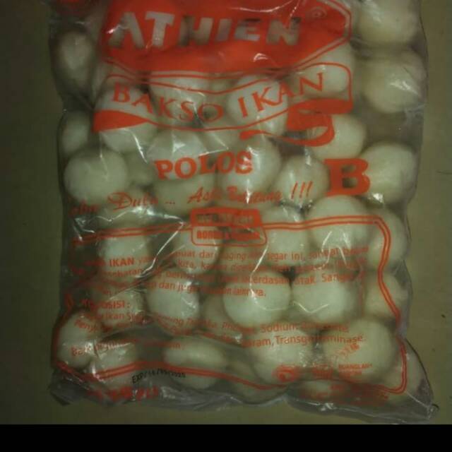 

Bakso ikan athien / 10 pcs