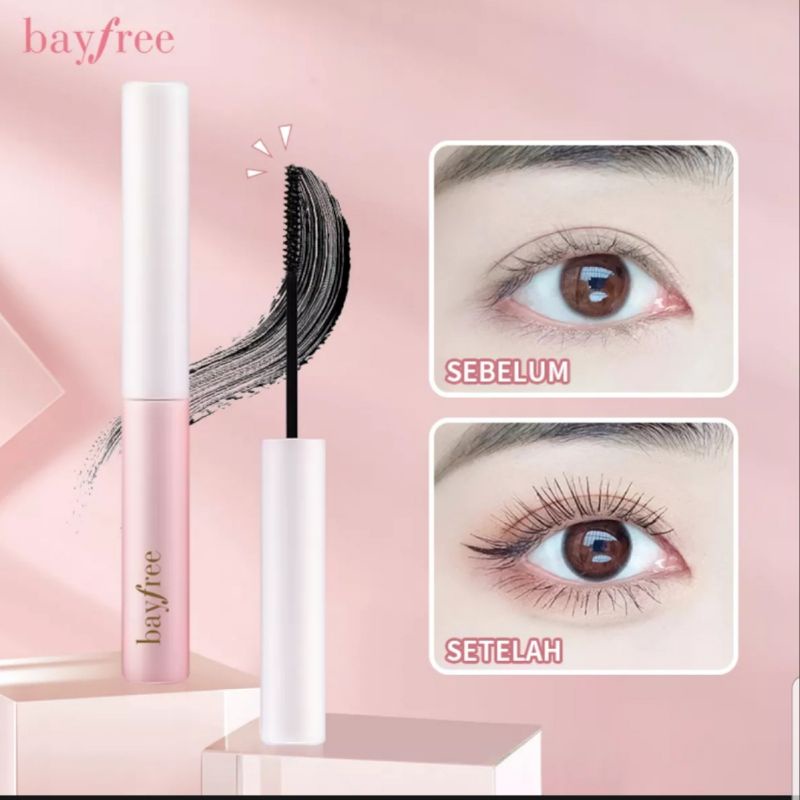 [COD &amp; READY STOCK] MASCARA WATERPROOF | MASCARA BAYFREE WATERPROOF | BAYFREE NATURAL FINE BRUSH MICRO | MASKARA BAYFREE | MASKARA ANTI AIR DAN TAHAN LAMA