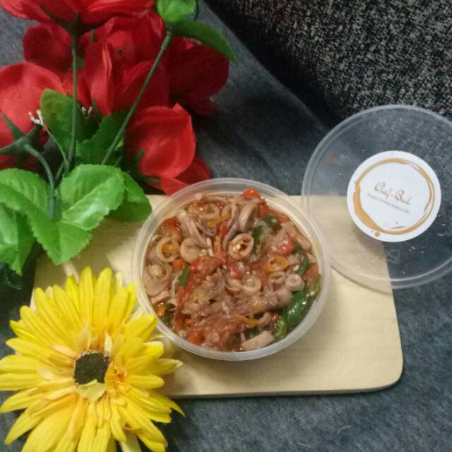 

Cumi masak cabe homemade