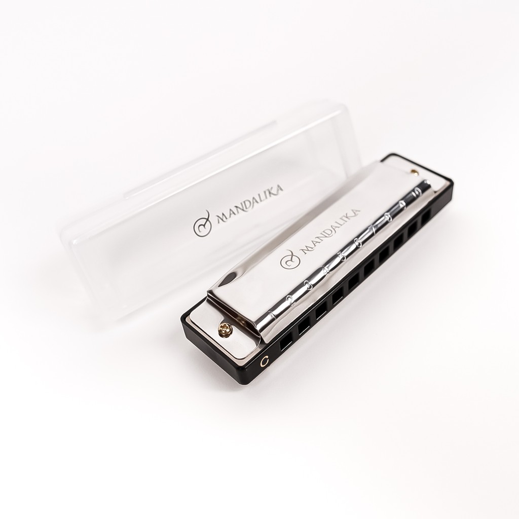 Harmonica / Harmonica 10 Holes 10 Lubang Key C Original Merk Mandalika