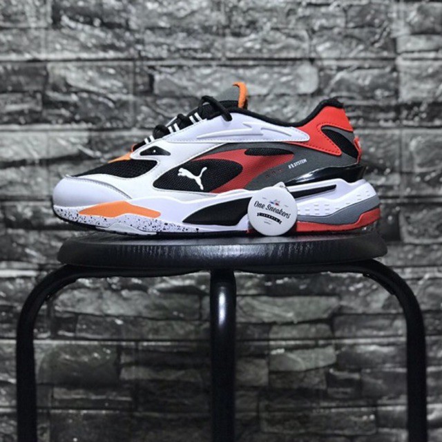 puma rs red and white