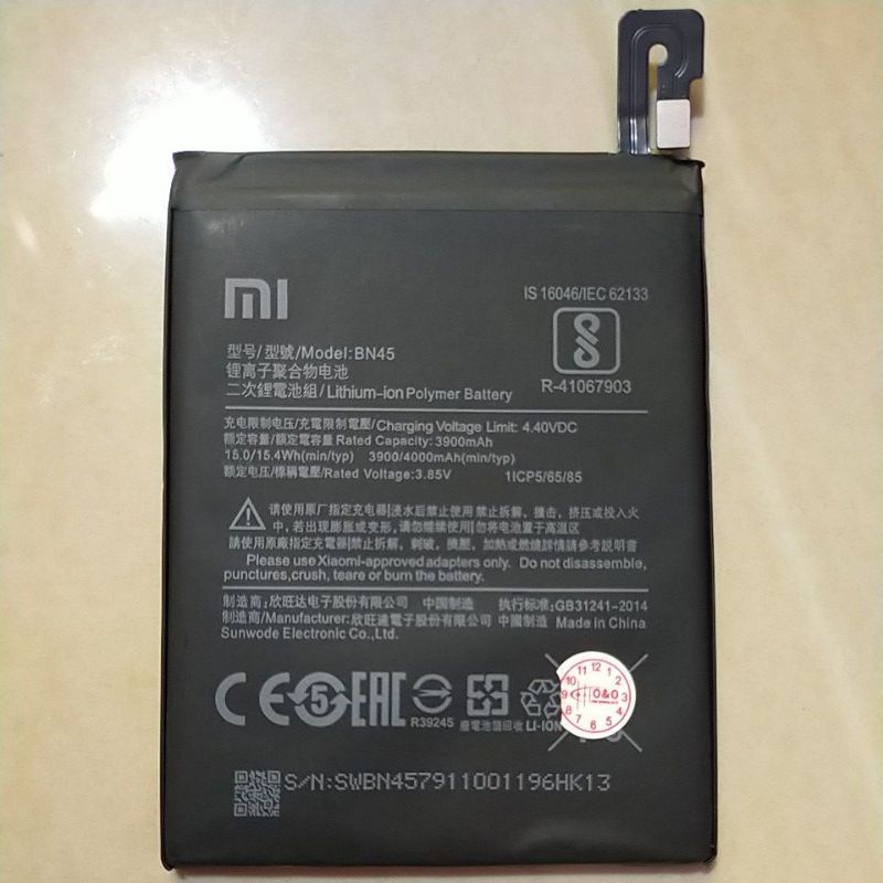 BATRE XIOMI REDMI NOTE 5 /BN_45