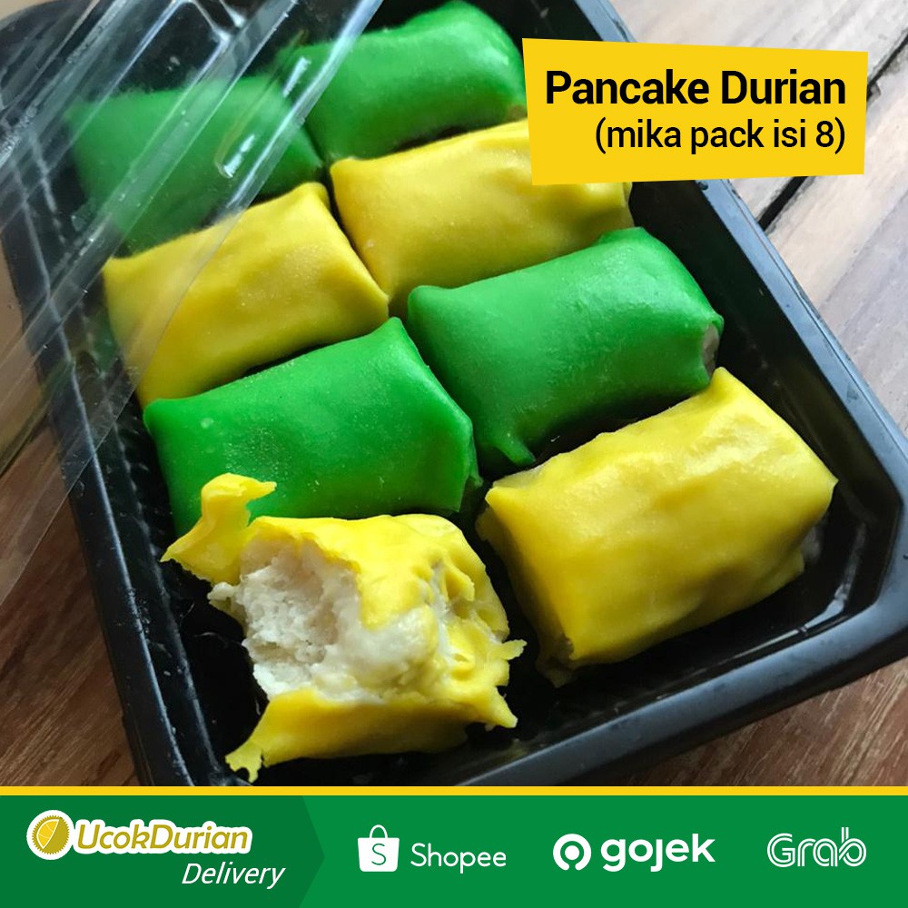 

Pancake Durian Medan Mika