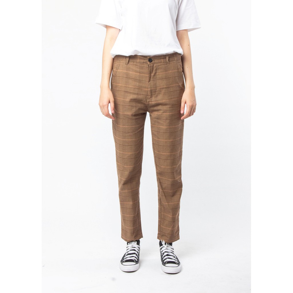 

Erigo Checked Pants Toniu Cream