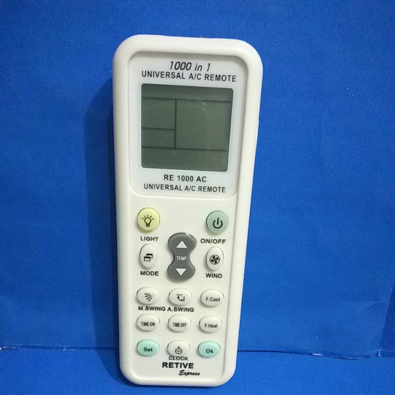 REMOTE REMOT AC  UNIVERSAL MULTI 1000in1