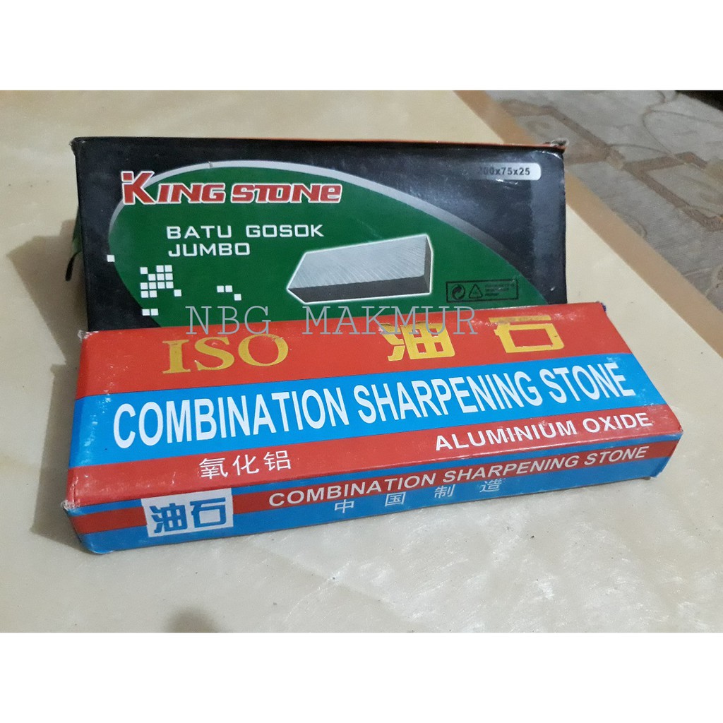 Batu Asah Pisau BENDO Gunting ASAHAN BATU Kasar Halus UNGKAL WUNGKAL JUMBO ASAH LEBAR PANJANG BESAR