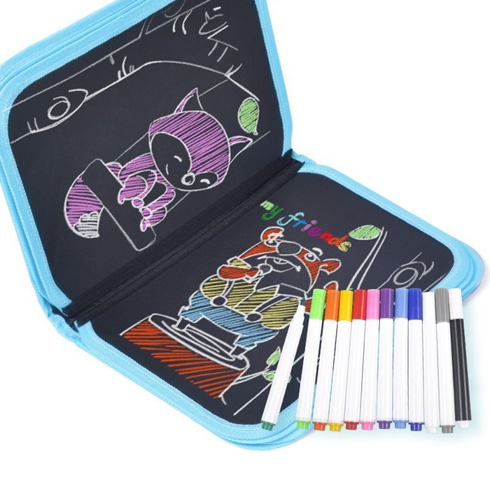 

Buku Gambar yang bisa hapus untuk Edukasi Anak - Erasable Drawing Pad - Magic Drawing Book