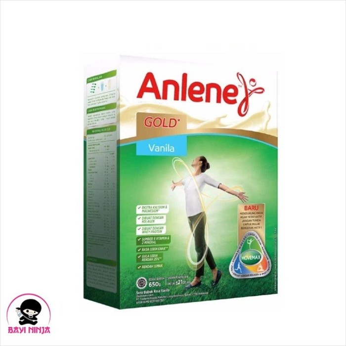 

Ee510 Anlene Gold Vanila Susu Kalsium Box 650 G 6Ggddv