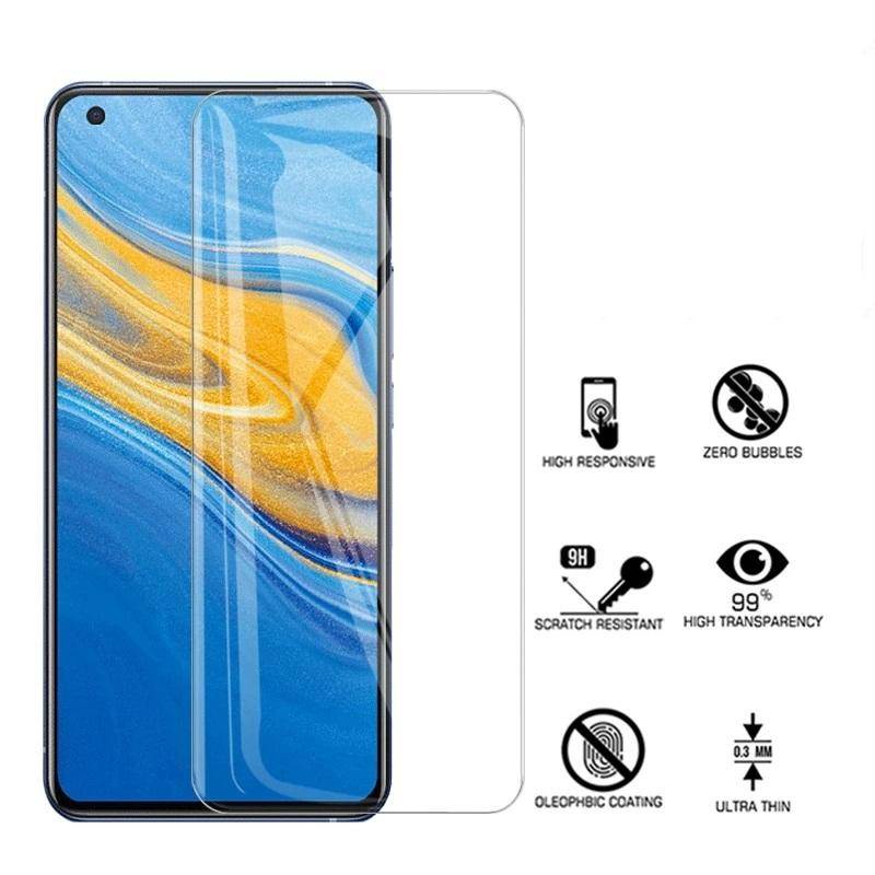 1pc Pelindung Layar Tempered glass Anti Ledakan Untuk vivo X50 Y1s Y91