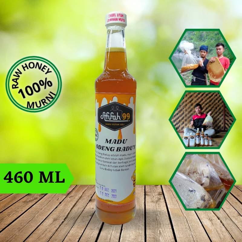 

Madu Asli Murni Original - Madu Odeng 630gr {460 ml} - Madu Hutan Baduy - Madu Afifah 99