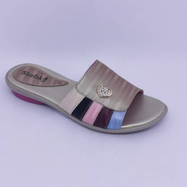 Slop Anak / Sendal Anak / Sandal Anak Fashion Gold Shefsky VS 85 L