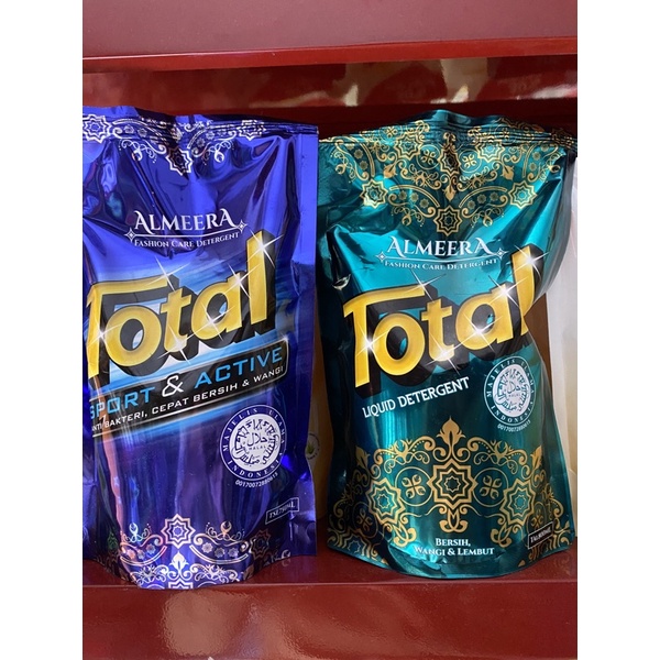 Deterjen Bubuk TOTAL ALMEERA 800g | Cair 750mL