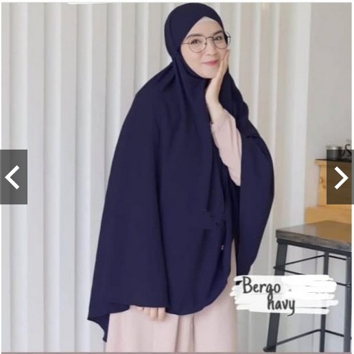 JILBAB SYARI BERGO MARYAM WOLFISH JUMBO XXXL