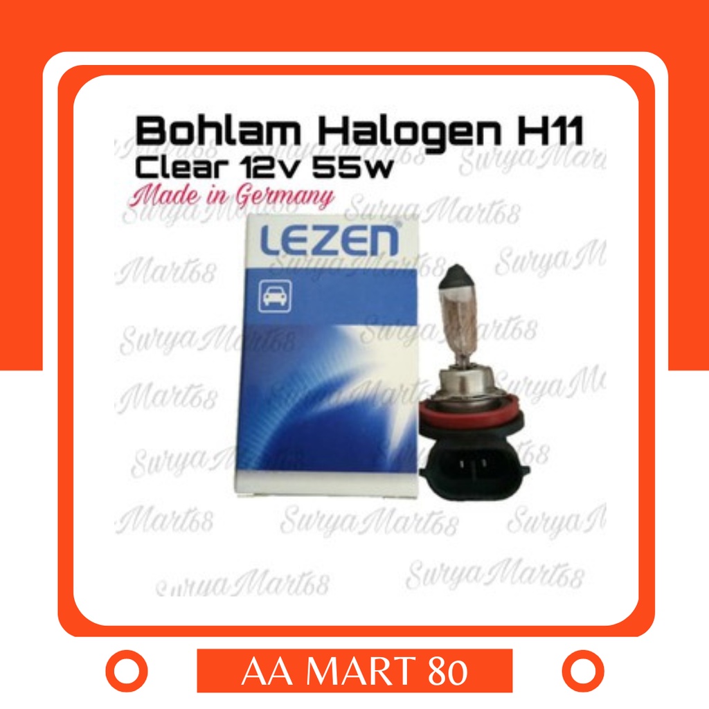Bohlam Lezen H11 - 12V 55W