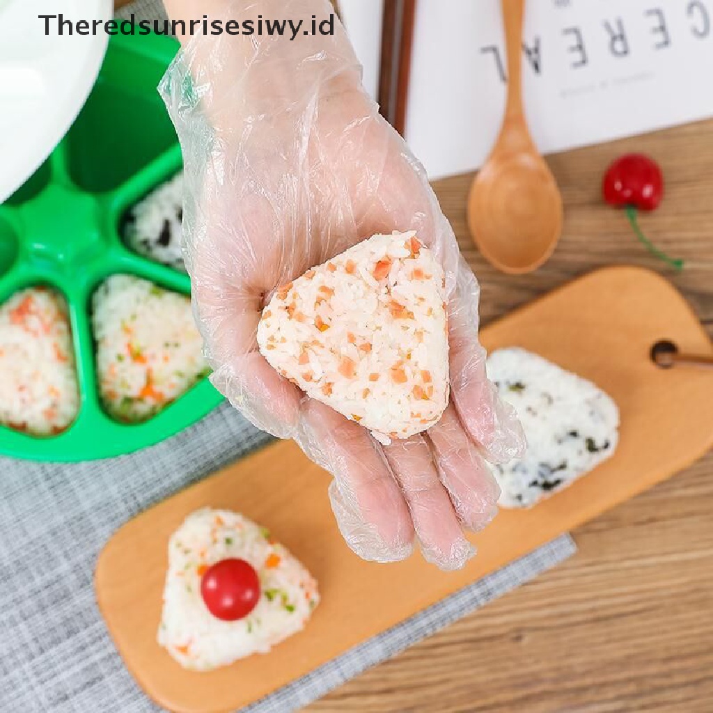 # Alat Rumah Tangga # Cetakan Nasi Sushi Onigiri Bentuk Segitiga Model Tekan DIY