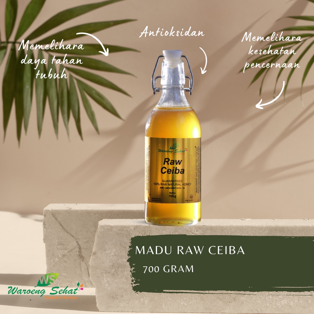 

Madu Murni Mentah Raw Ceiba 700gr