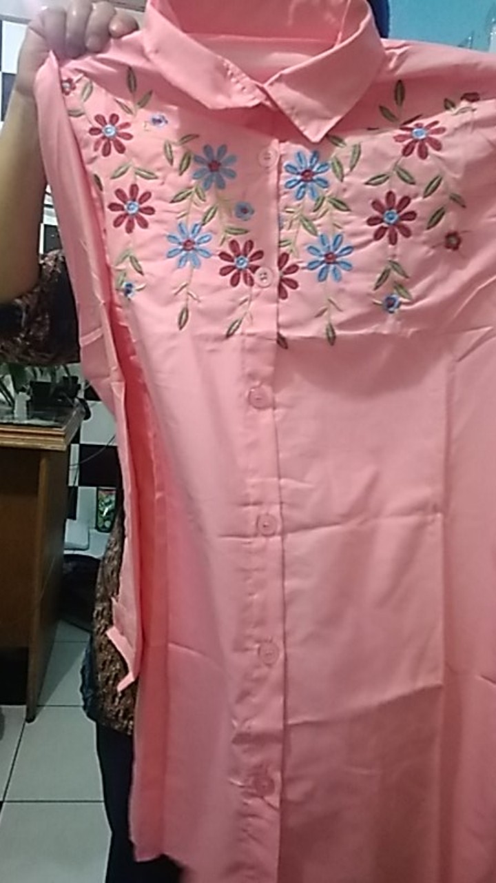 Kemeja Tunik Batik Fashion Wanita - Kyoko Xl