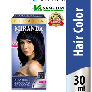  zd KT036 Miranda  Permanent Hair Color MC 15 Blue Black 