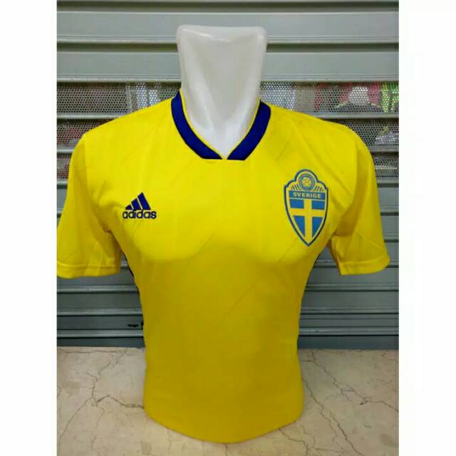 Jersey Swedia Home World Cup 2018