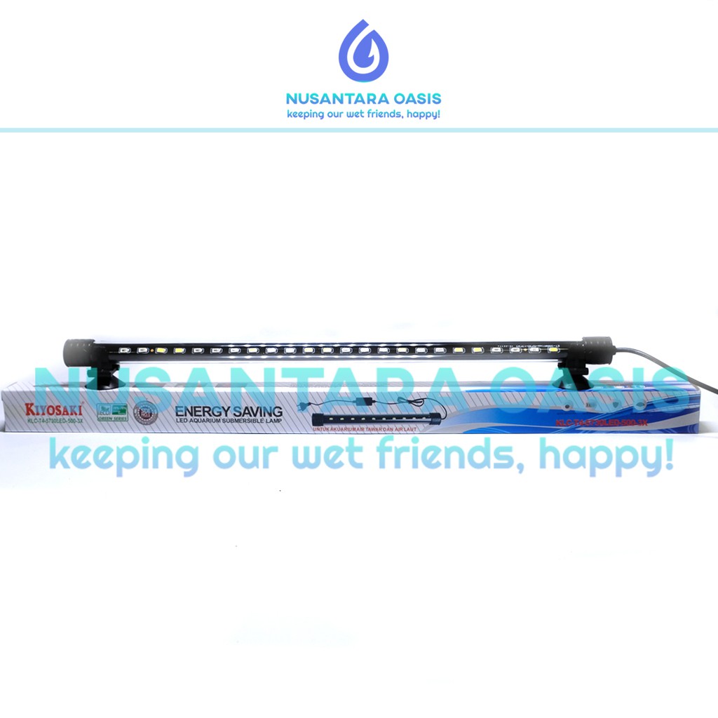 LAMPU LED AQUARIUM KIYOSAKI KLC 500 AQUASCAPE 10 WATT 3 IN 1