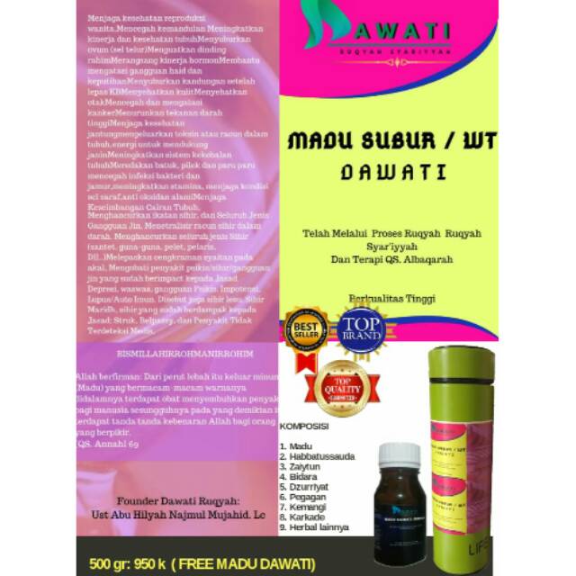 

Madu subur Wanita