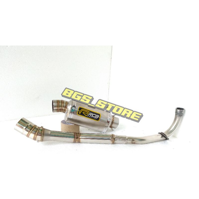 Knalpot RCB buat Supra X 125 . Supra fit . karisma . Blade . Revo dll