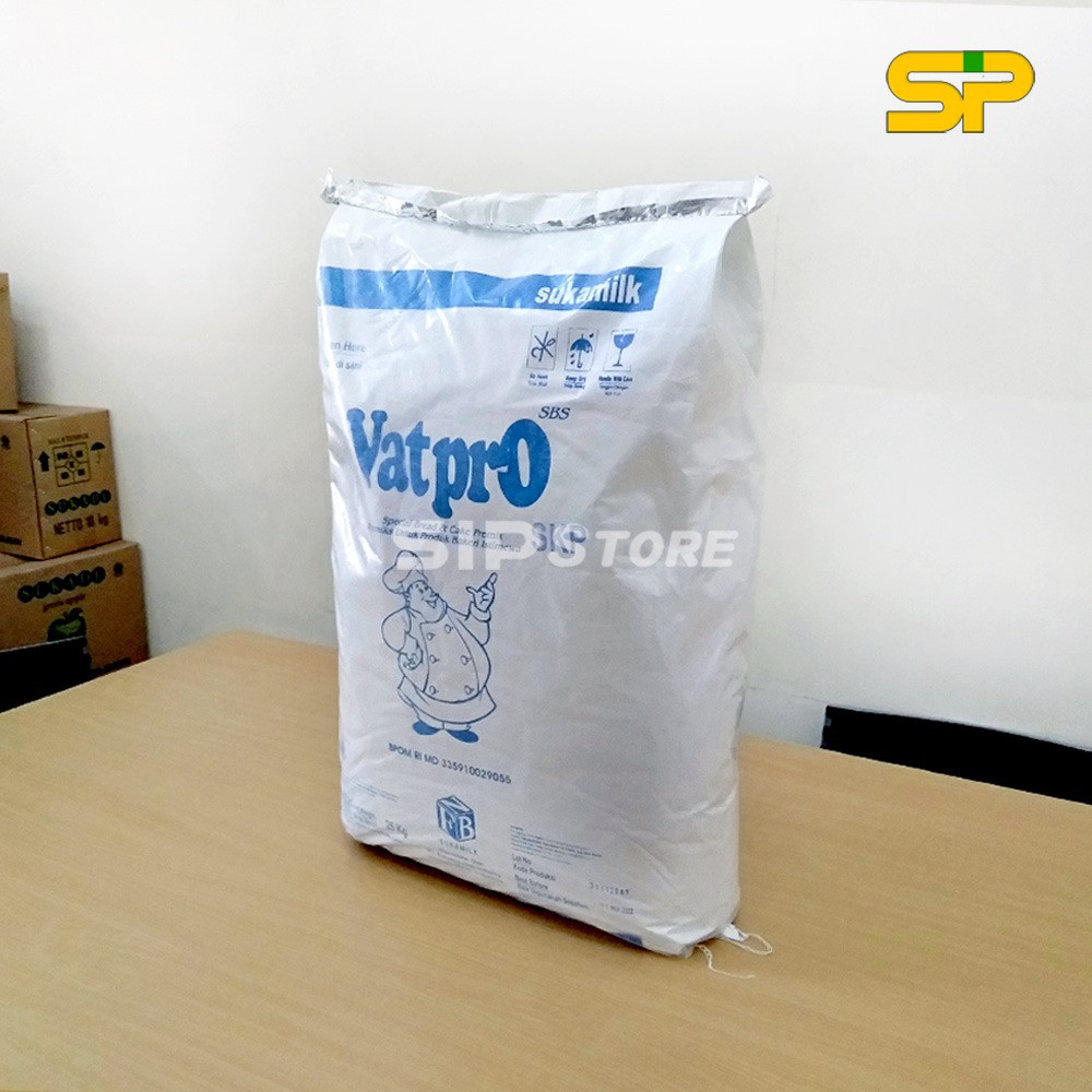 

VATPRO Pengganti Susu Bubuk Full Cream / Susu Premix Tepung Premix / Milk Replacer @25 kg