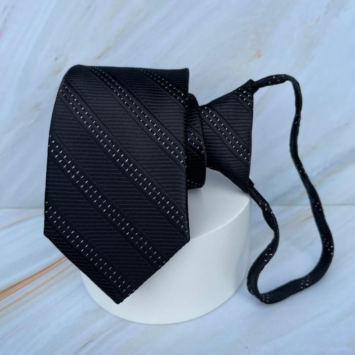 Dasi Dasi Pria Dasi Hitam Langsung Pakai